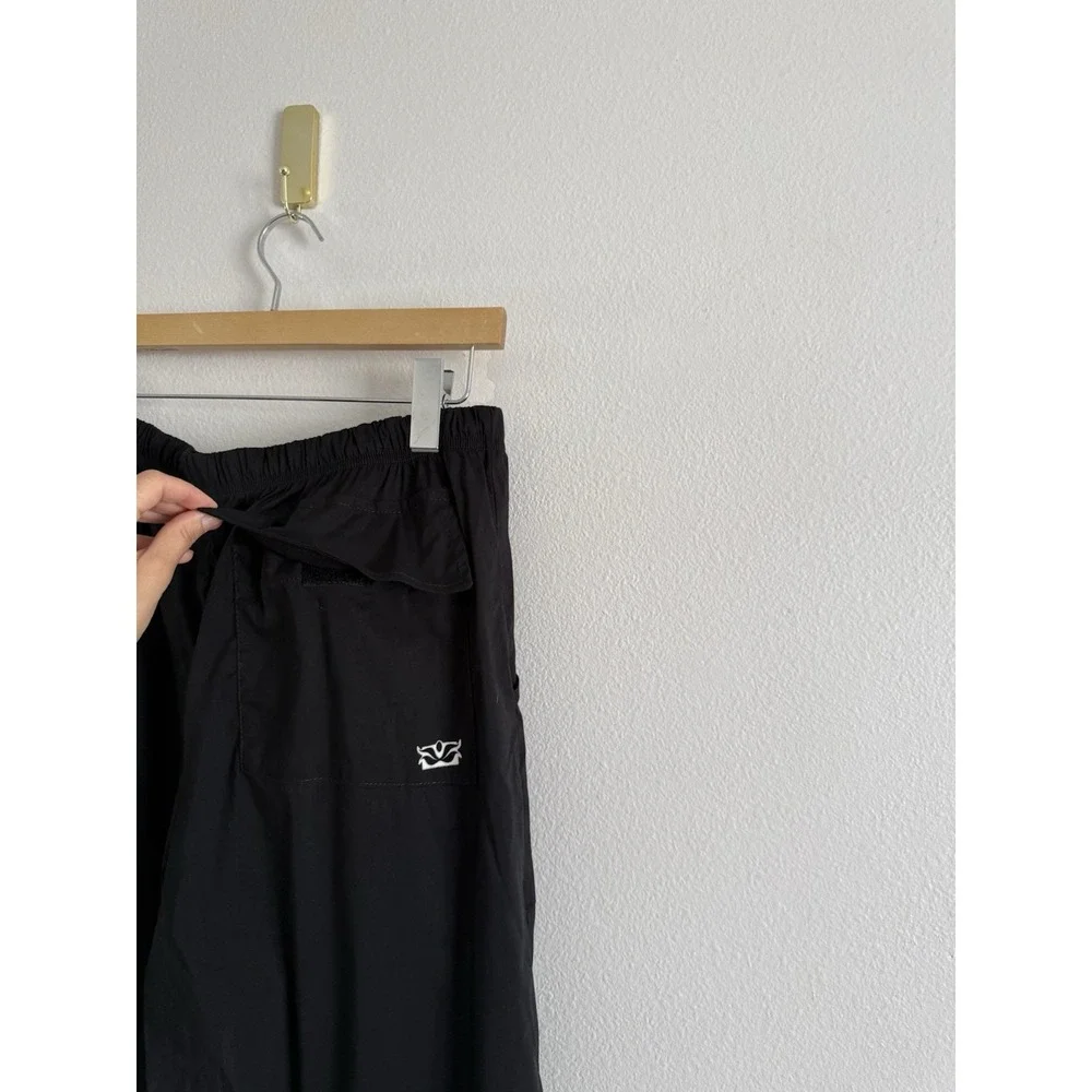 Be Present Yoga Pants Relax Fit Wide Leg Drawstring Waist Women's Sz XL